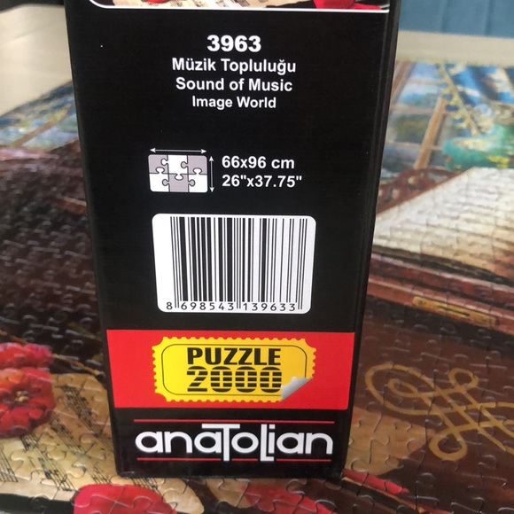 Sound of Music anatolian 2000 Piece Puzzle - Picture 5 of 5